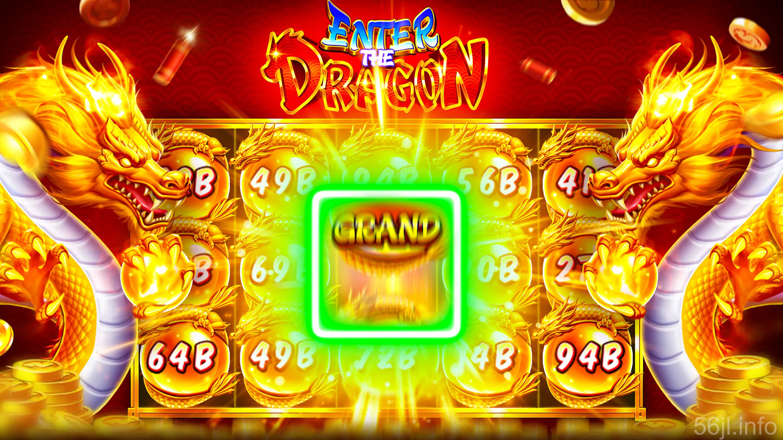 56JL App Screenshot - Game Selection